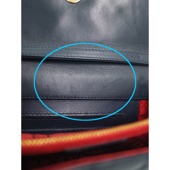 Christian Dior Cannage Shoulder Bag Leather - Picture 4 of 8